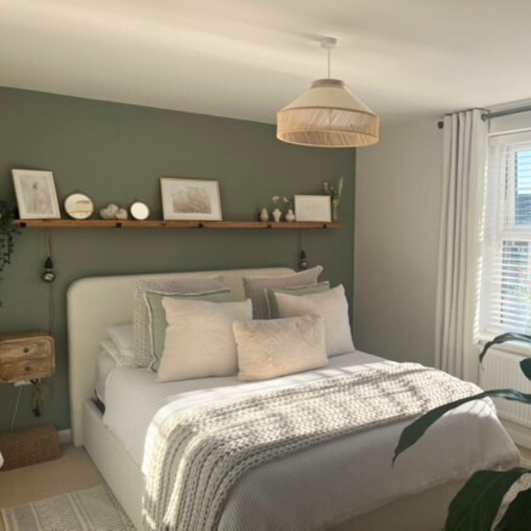 Single Rustic Wooden Shelf handcrafted in the UK