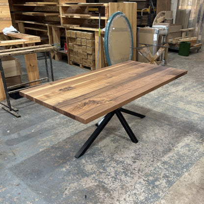 Solid Walnut Premium Wooden Dining Table