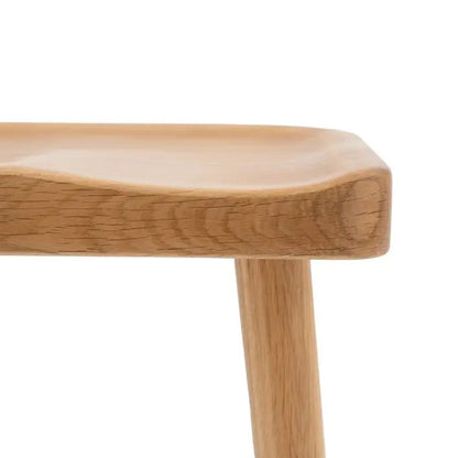 Topseat Oak wooden Bar Stool