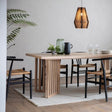 Okayama Dining Table Kitchen & Dining Room Tables Masterplank UK   