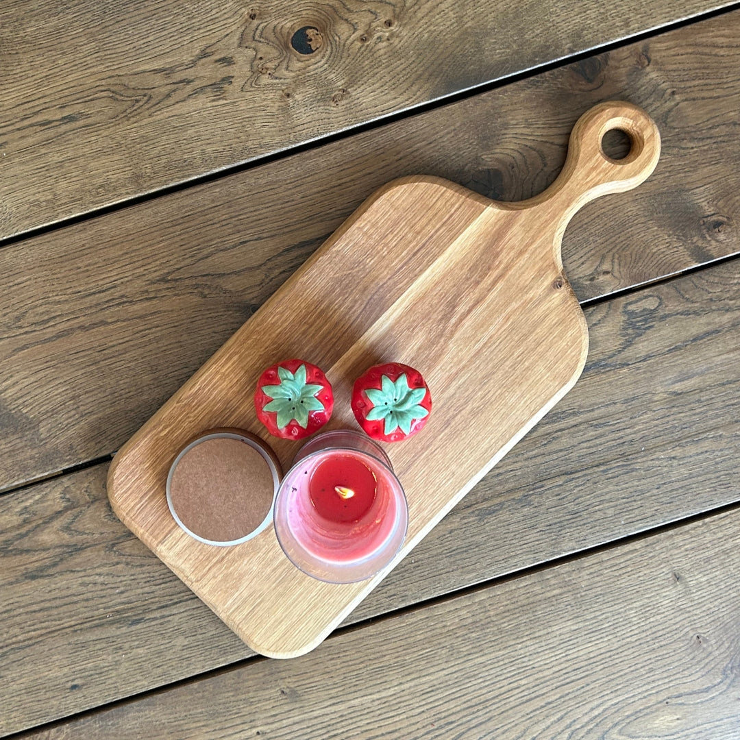 Solid Oak Paddle Chopping Board or Serving Board masterplankuk shop