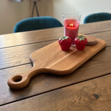 Solid Oak Paddle Chopping Board or Serving Board masterplankuk shop