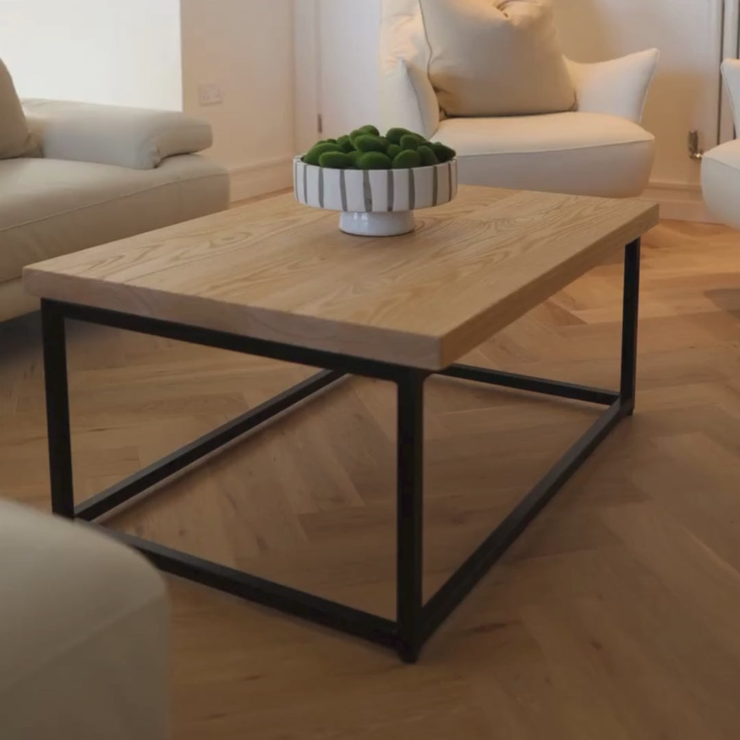 Solid Oak Coffee Table Tables masterplank-shop