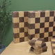 Solid Walnut and Ash Chessboard chopping board  Masterplank UK