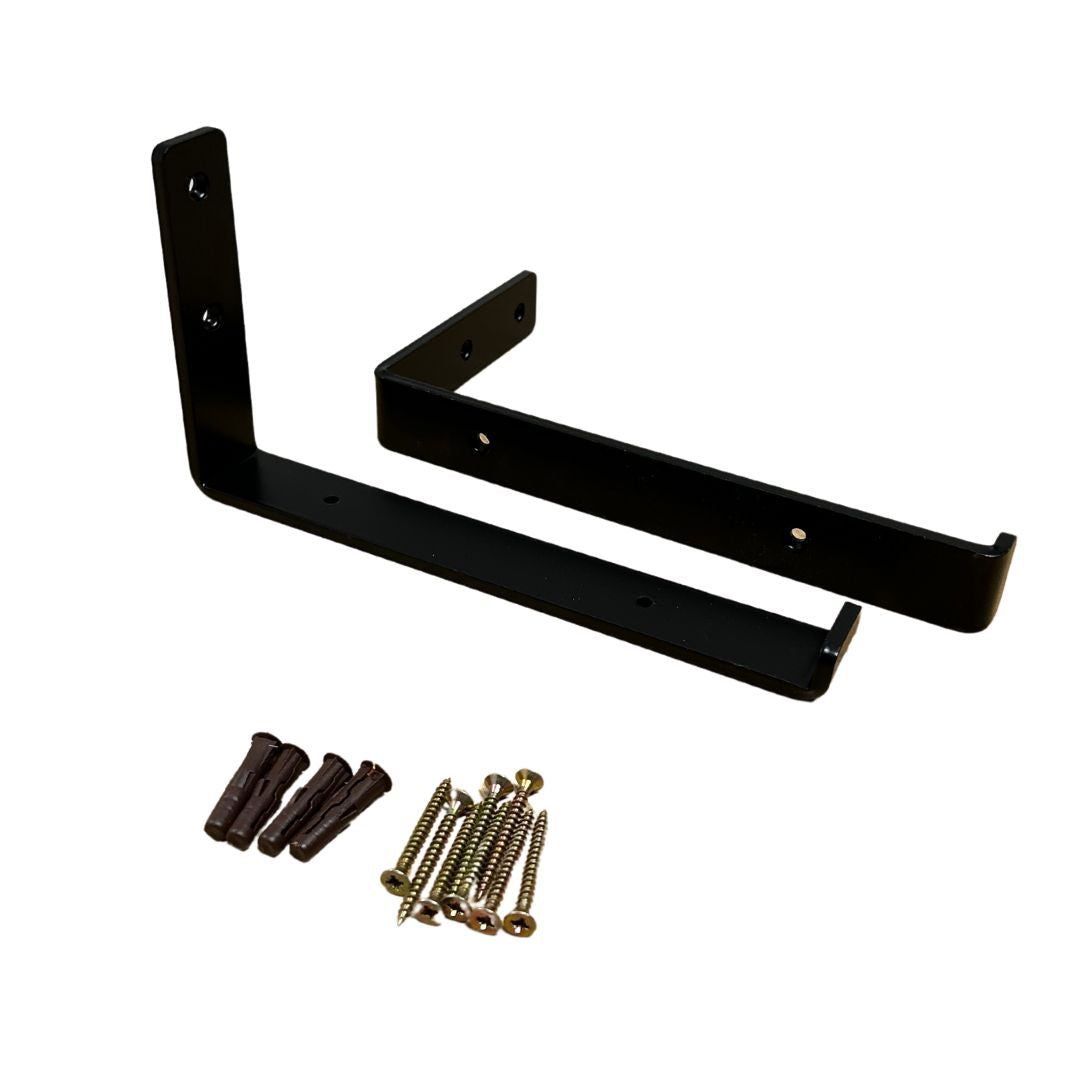 Metal Shelf Brackets - Scaffold Board Brackets - Seated / L shape Brackets