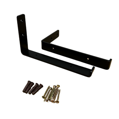 Metal Shelf Brackets - Scaffold Board Brackets - Seated / L shape Brackets