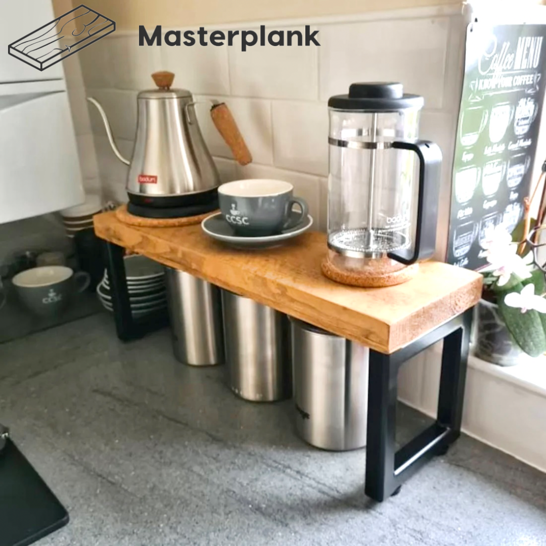 Spice Rack / Shoe Rack handcrafted in the UK Shelves masterplank-shop   