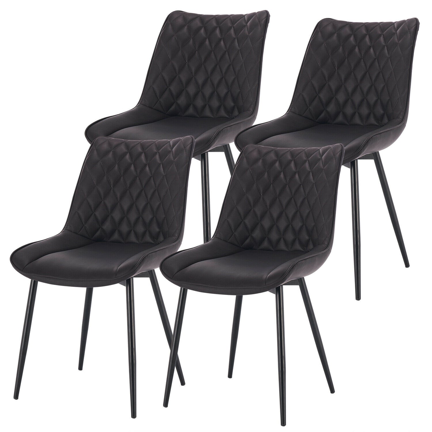 Wilcox Dining Chairs Chairs Masterplank UK Anthracite Set of 2 
