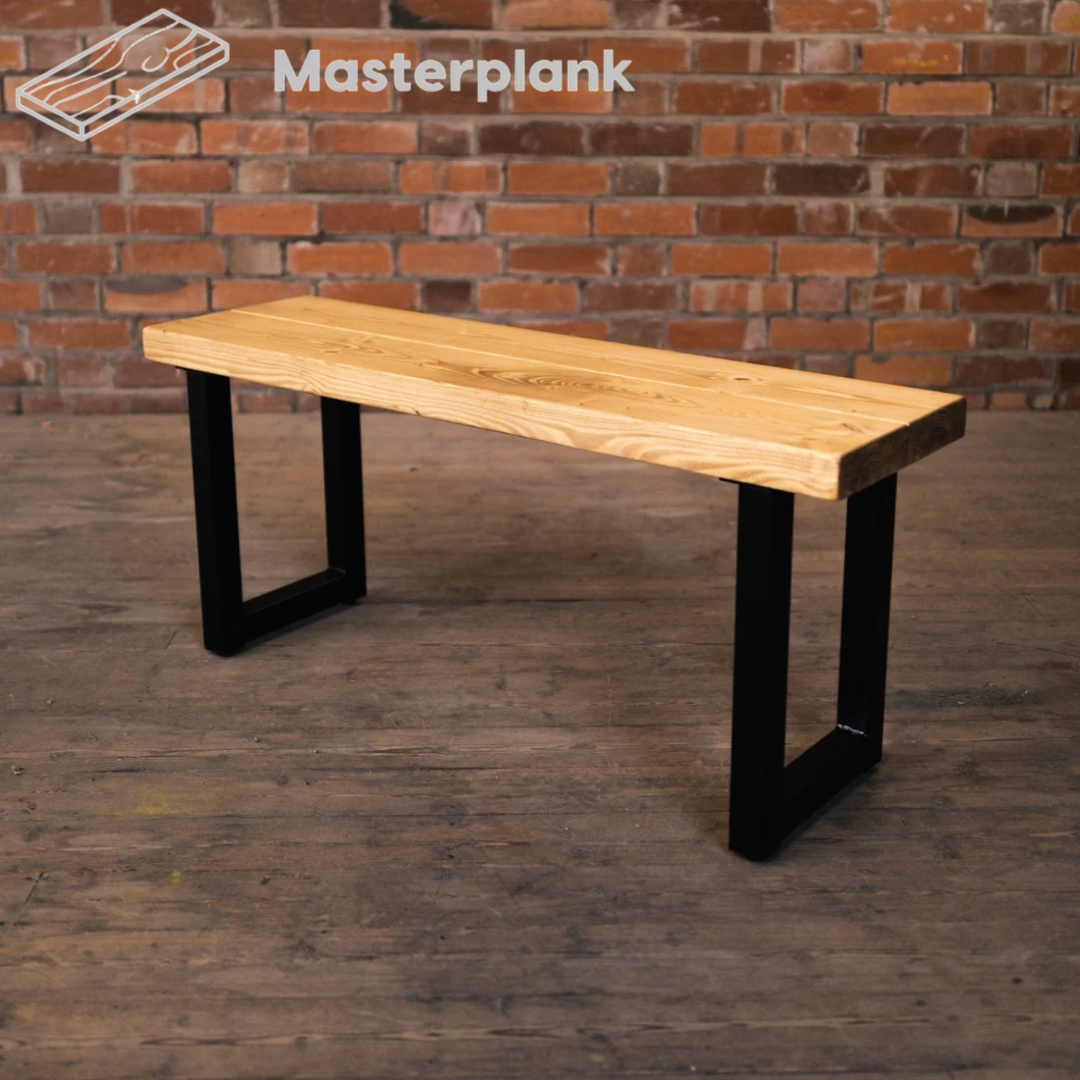 Rustic Dining Bench - Box Frame Bench masterplank-shop   