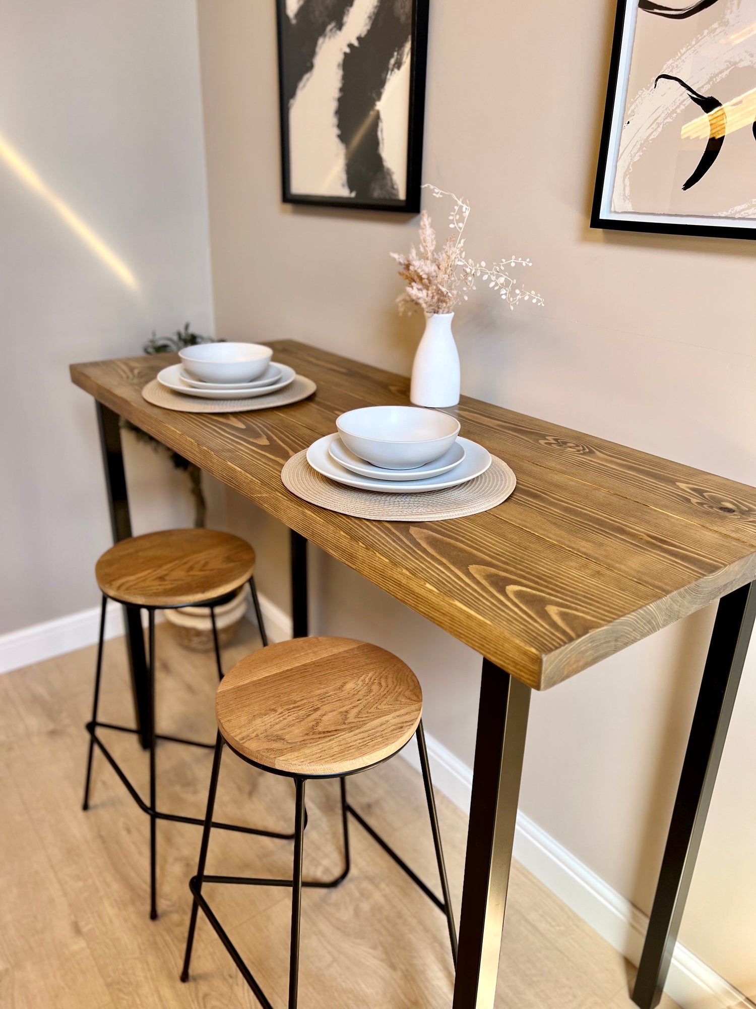 Rustic breakfast bar Tables masterplank-shop   