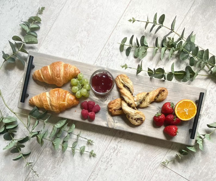Rustic Charcuterie Board- Cake Platter- Cheese Board-Serving Tray. Accessories and Extras masterplank-shop   