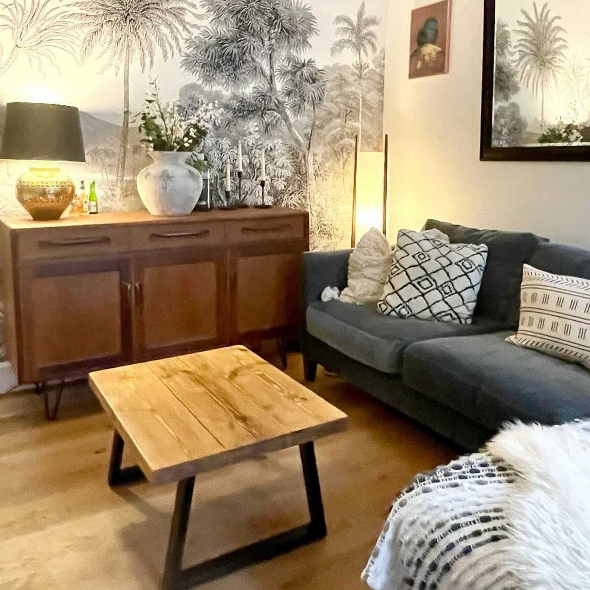 Brody Rustic Coffee Table Tables masterplank-shop   