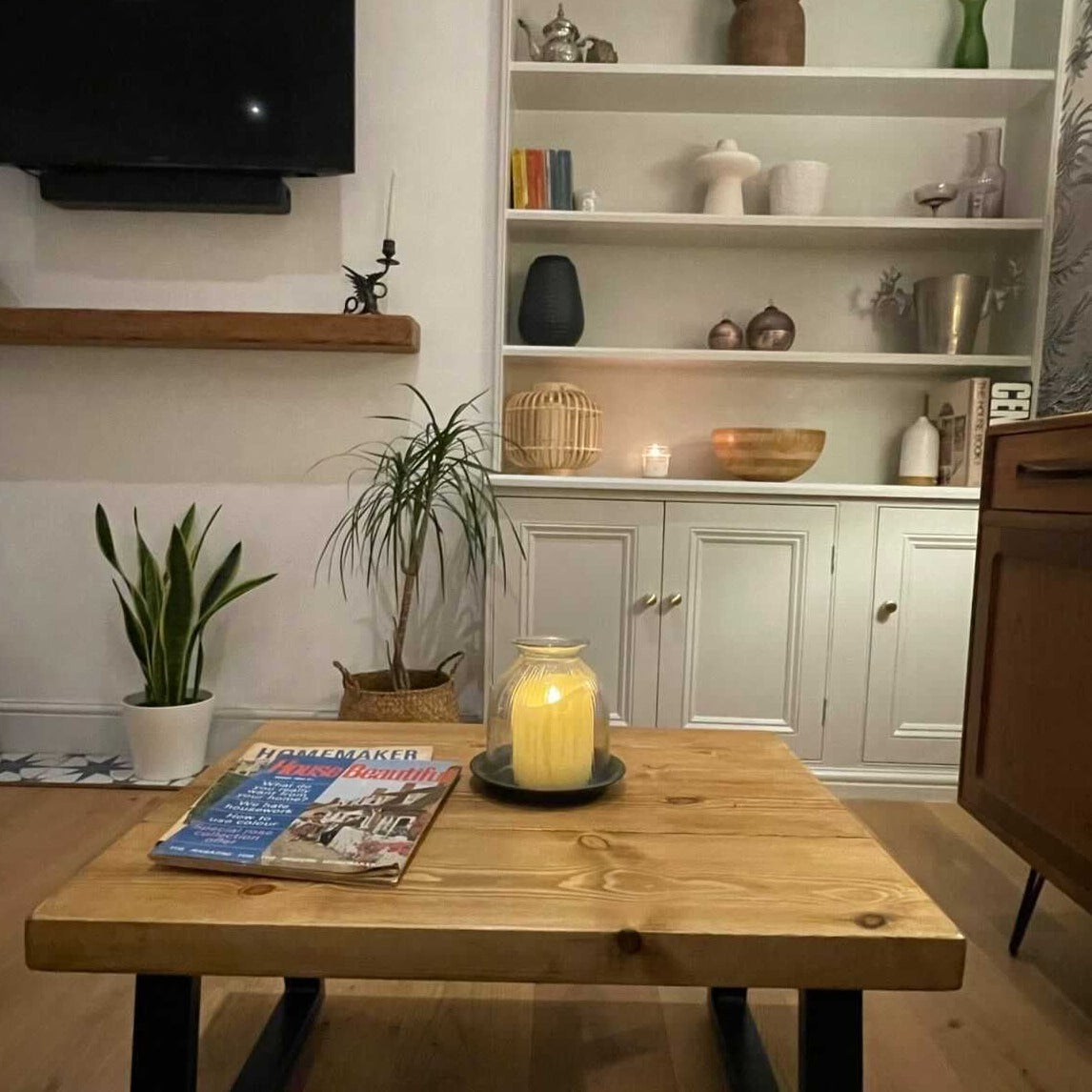 Brody Rustic Coffee Table Tables masterplank-shop   