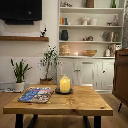 Brody Rustic Coffee Table Tables masterplank-shop   