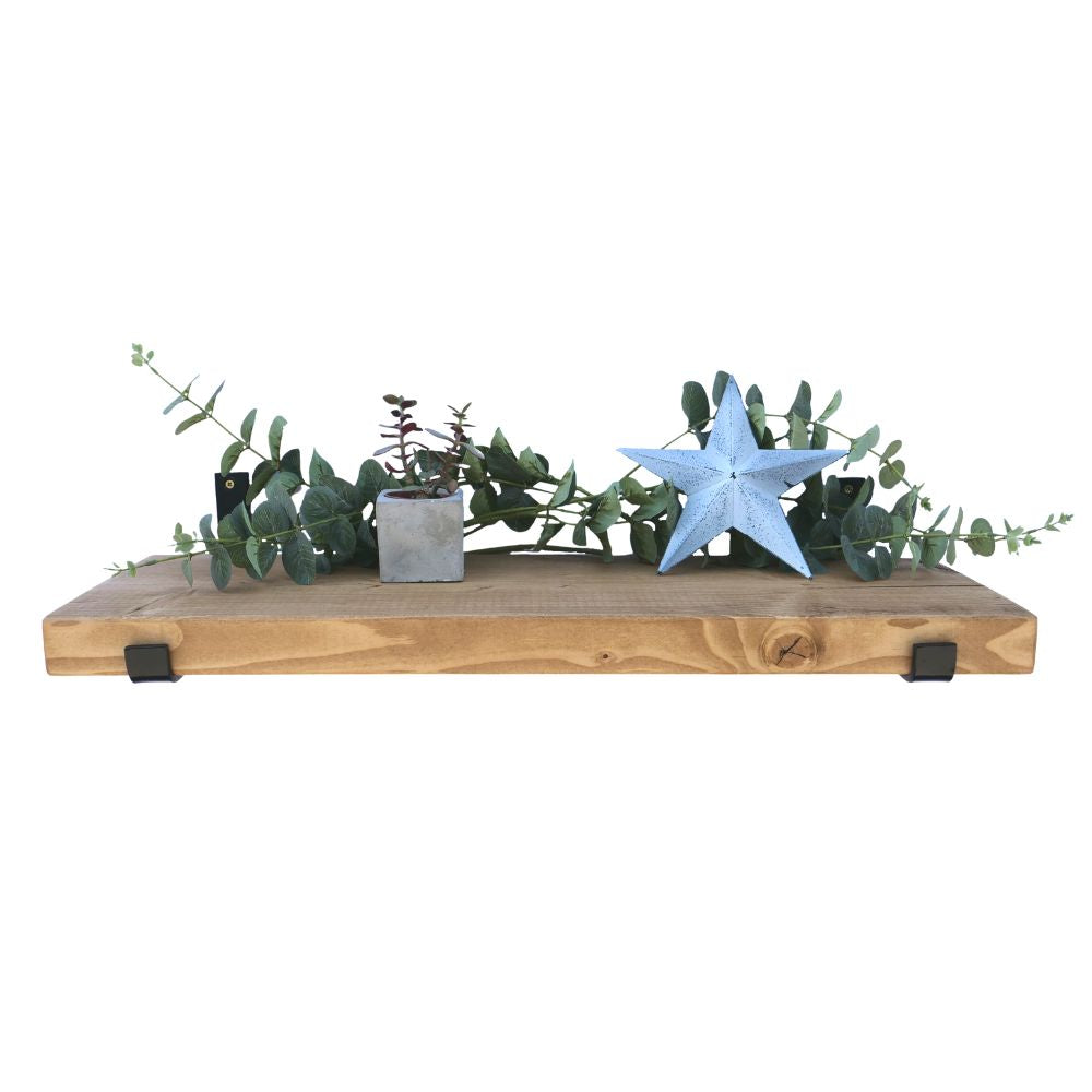 Rustic Wooden Shelf handcrafted in the UK Wall Shelves &amp; Ledges Masterplank UK   